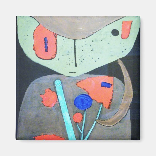 Imã Figura do Teatro Oriental, Paul Klee (Frente)