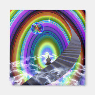 Imã Figura Misteriosa no Portal Inter-Dimensional