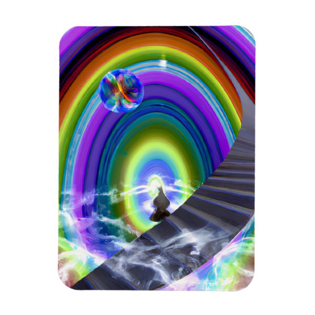 Ímã Figura Misteriosa no Stargate Inter-Dimensional (Vertical)