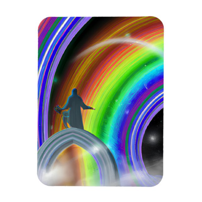 Ímã Figura Misteriosa no Stargate Inter-Dimensional (Vertical)