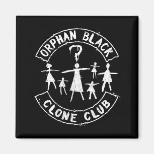 Imã Figura órfão clube da vara do preto do clone