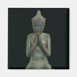 Imã Figura Praying do ajoelhamento