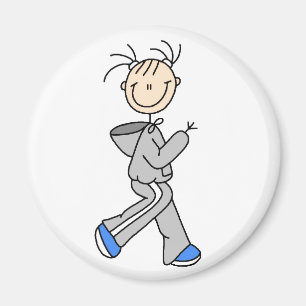 Imã Figura Running ímã da vara