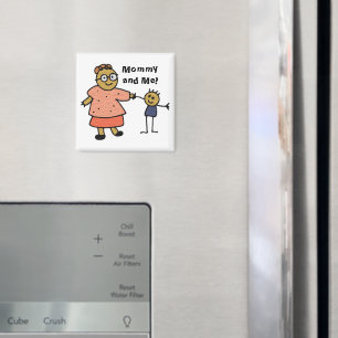 Imã Figuras de Stick da Mãe e da Criança para o Dia de