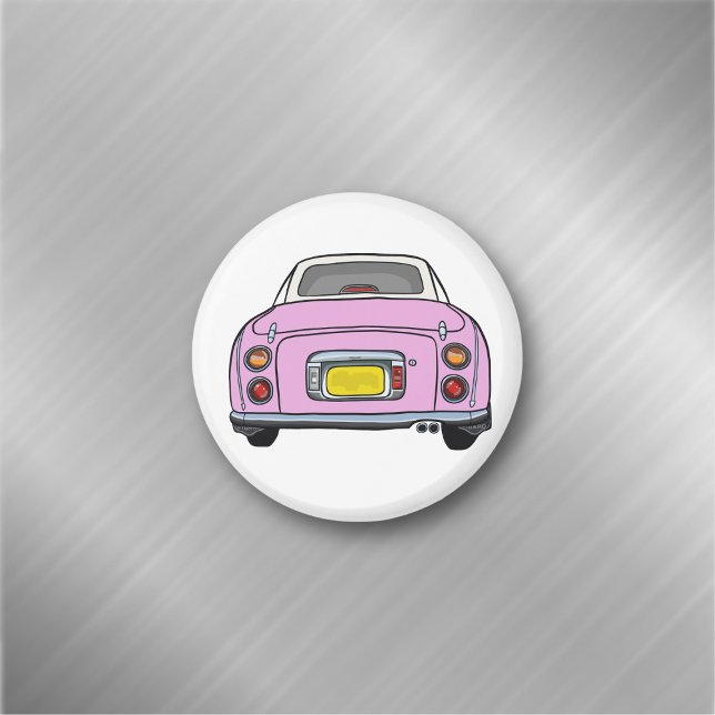 Imã Figuras - Magnet Do Carro, Rosa-Rosa-Fígaro, Candi (Fun figgy magnet just for you. Handy for checking for rust on your figaro car)