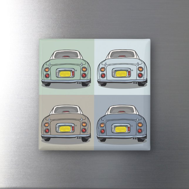 Imã Figuras - Sases Figaro Car Magnet (Fun figgy magnet just for you. Handy for checking for rust on your figaro car)