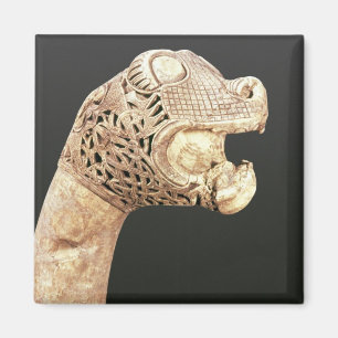 Imã Figurehead de um Viking Longship, encontrado em Os