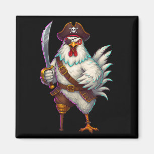Imã Figurino De Dia de as Bruxas engraçado De Frango P