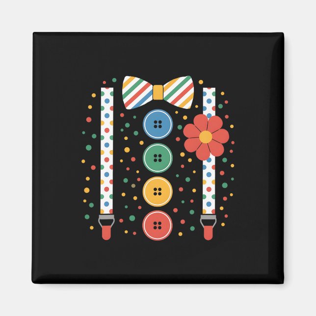 Imã Figurino de Halloween (Frente)