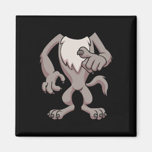 Imã Figurino De Lobo Para O Halloween Werewolf Animal