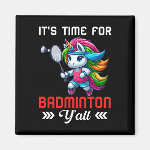 Imã Figurino Do Tempo Para O Algodão De Badminton Colo