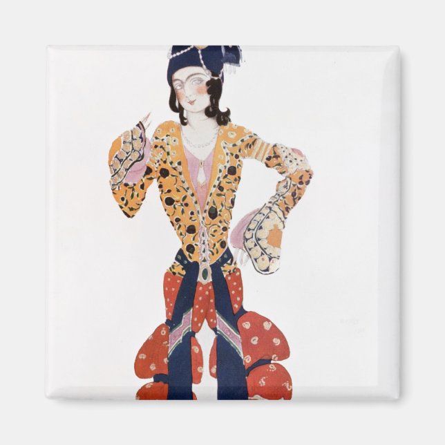 Imã Figurino para Nijinsky no balé (Frente)