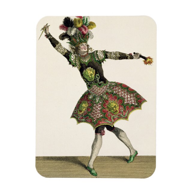 Ímã Figurino para um demônio em 'Armide', 'Psyche' e s (Vertical)