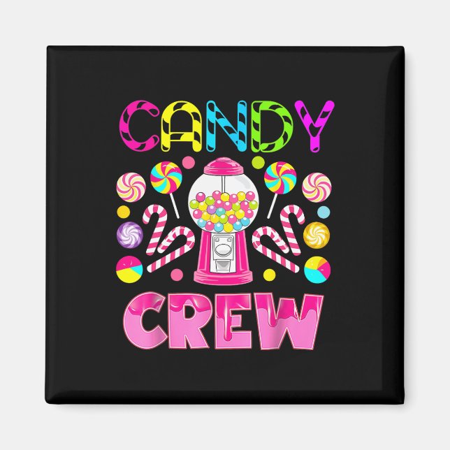 Imã Figurinos de Halloween do Candy Land Candy Crew (Frente)