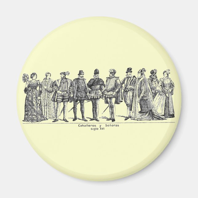 Imã Figurinos Históricos (Frente)