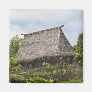 Imã Fiji, Ilha Viti Levu. Centro Cultural Polinésio