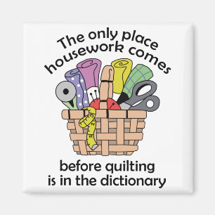 Imã Fila Antes do Serviço Doméstico