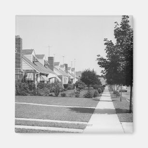 Imã Fileira das casas