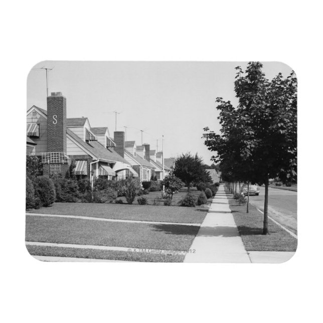 Ímã Fileira de Casas (Horizontal)