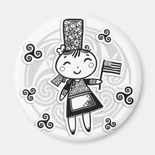 Imã Filete Breton (Frente)