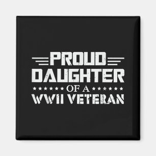 Imã Filha Orgulhosa De Um Veterano Ww2 Aposentado Wwii