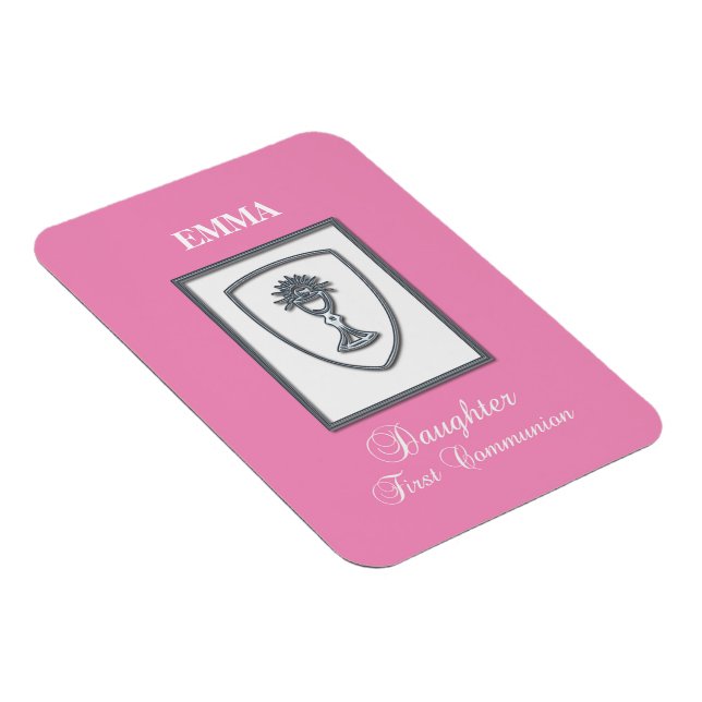 Ímã Filha, Primeira Comunhão Silver Chalice (Lado Direito)