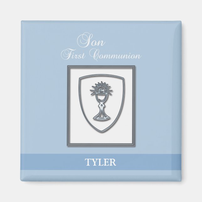 Imã Filho, 1ª Comunhão Silver Chalice (Frente)