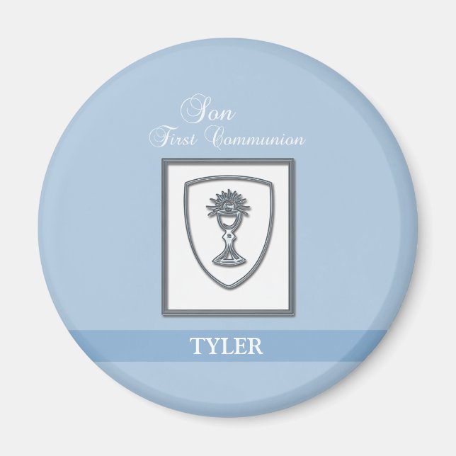 Imã Filho, 1ª Comunhão Silver Chalice (Frente)