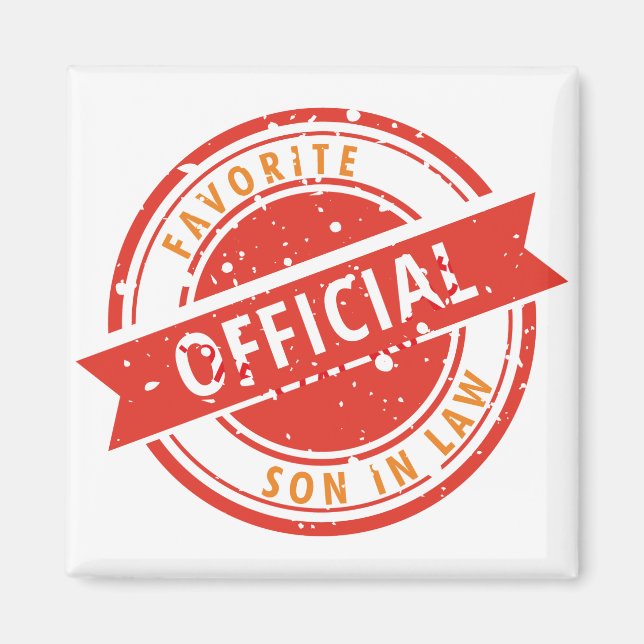 Imã Filho Favorito Oficial em Direito Presente para Fi (Frente)