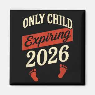 Imã Filho Único Expirando 2026 - Anúncio de Gravidez 