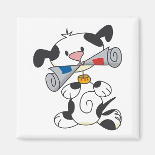 Imã Filhote de cachorro com t-shirt e presentes do jor