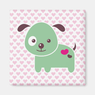 Imã Filhote de cachorro de Kawaii