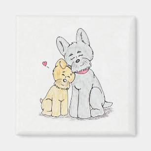Imã Filhote de cachorro Luv