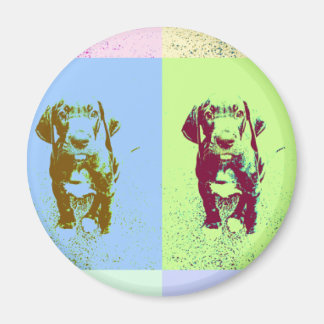 Imã Filhote de Dogue Alemão PopArt