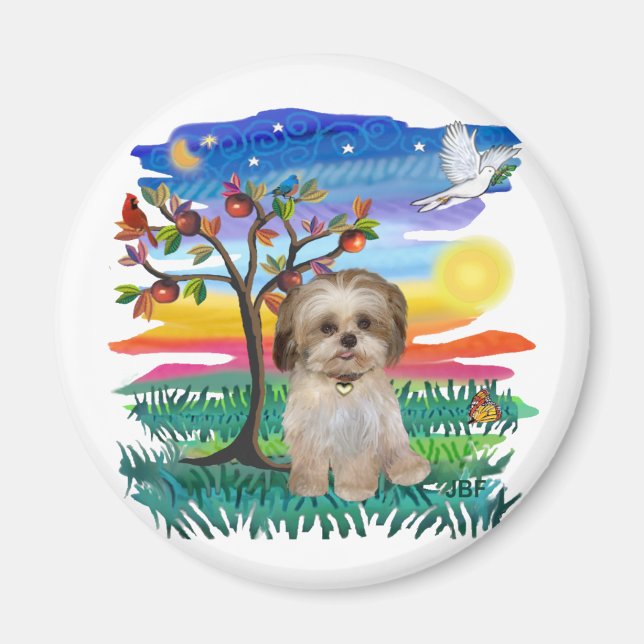 Imã Filhote de Shih Tzu #2 (Frente)