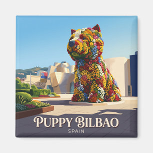 Imã Filhote no Guggenheim Bilbao Espanha