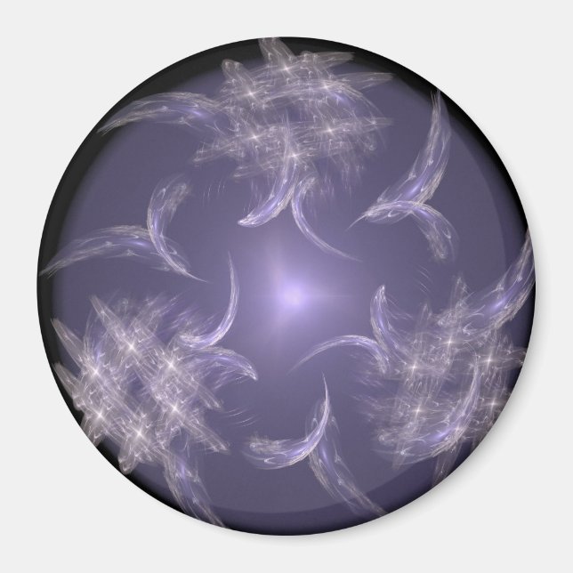 Imã Filigre Roxo (Frente)