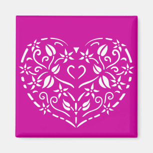 Imã Filigree Heart