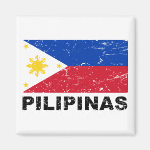 Imã Filipinas Flag Vintage