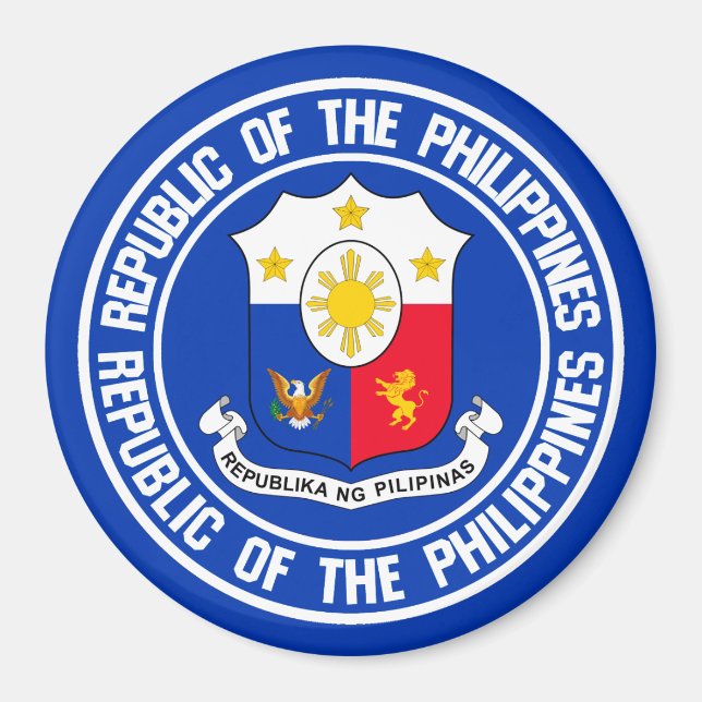 Imã Filipinas Round Emblem (Frente)