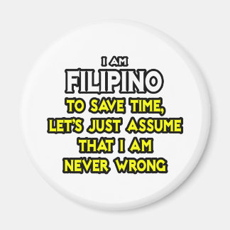 Imã Filipino... Presume Que Nunca Estou Errado