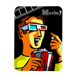 Ímã FILME ALGUÉM? Magneta flexível