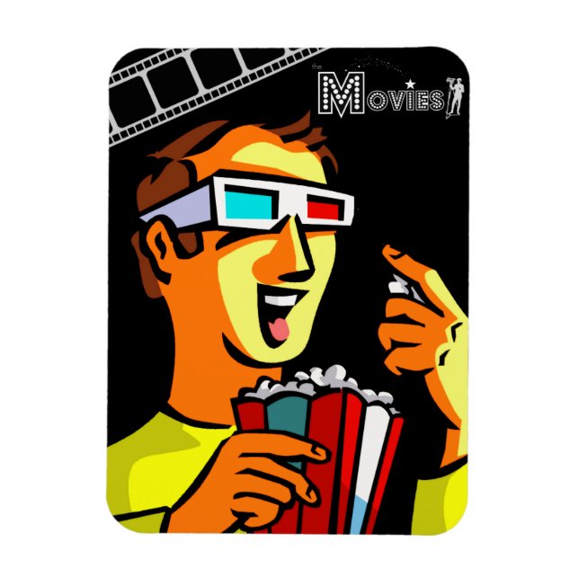 Ímã FILME ALGUÉM? Magneta flexível (Vertical)