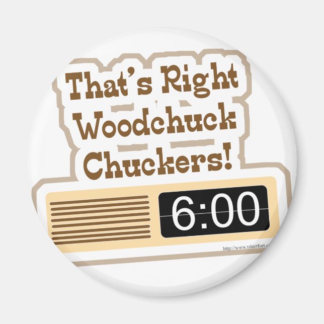 Imã Filme Groundhog (Frente)