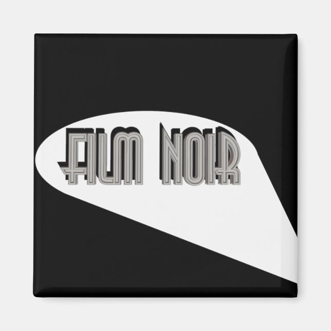 Imã Filme Noir ~ Capturado à Luz de Busca (Frente)