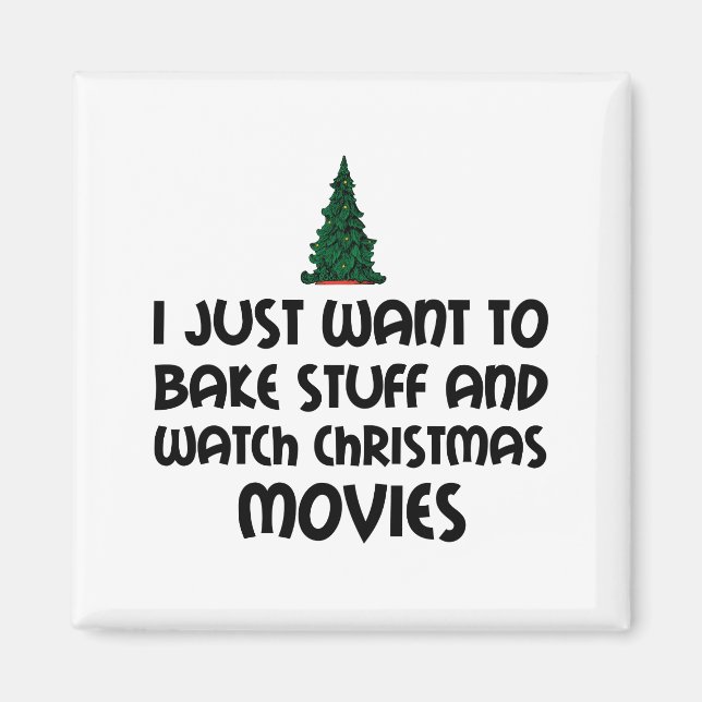 Imã FILMES DE NATAL DE ASSISTENTE DE assar (Frente)