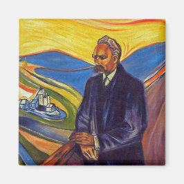Imã Filósofo Friedrich Nietzsche (por Edvard Munch)
