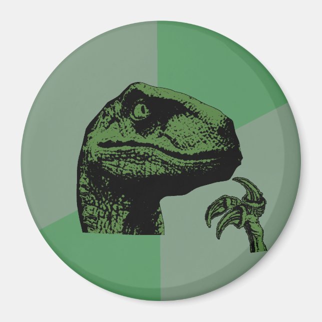 Imã Filosoraptor vazio (Frente)