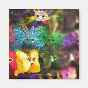 Imã Fim-acima de máscaras diminutas coloridas