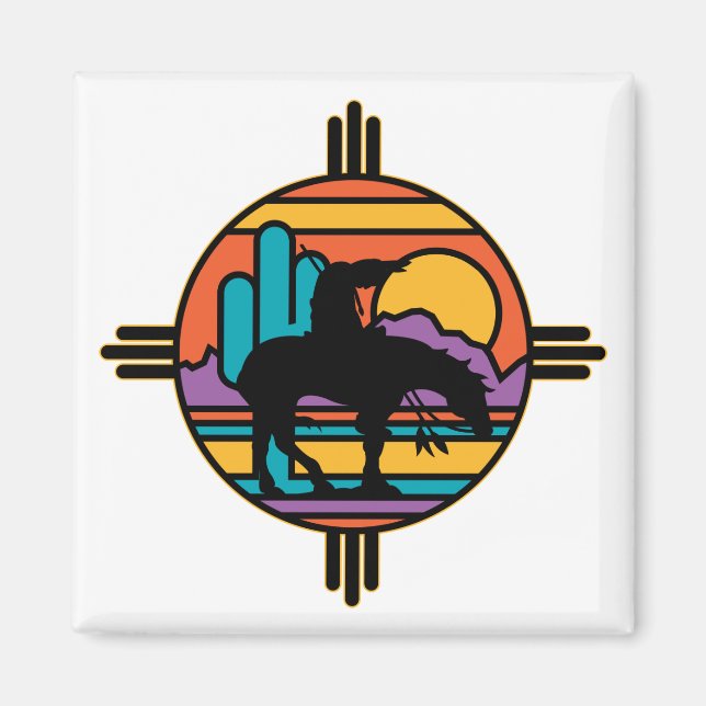 Imã Fim da trilha indígena-americana (Frente)